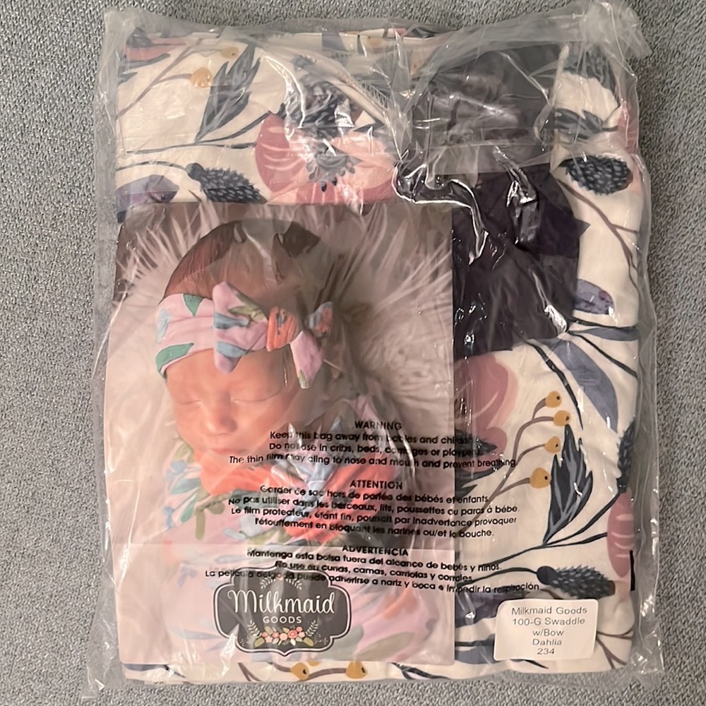 Milkmaid swaddle set Dahlia